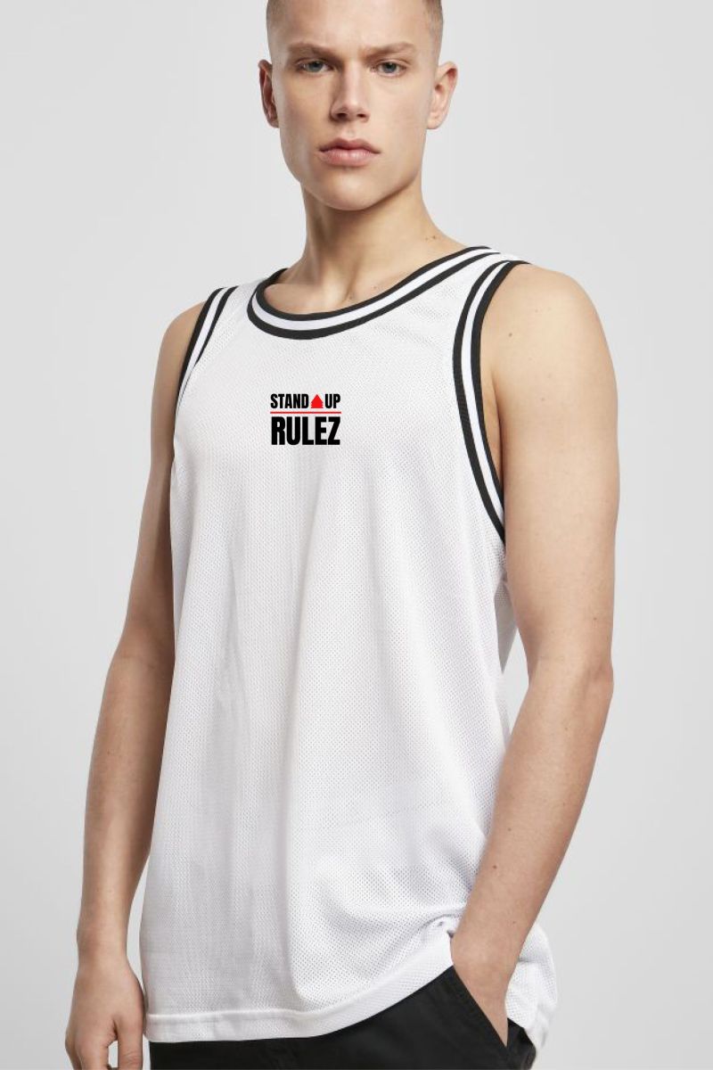 Stand Up Rulez canotta Standupper H24 mesh white