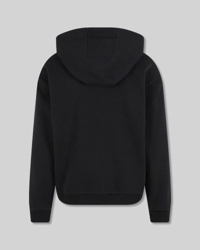 Stand Up Rulez felpa zip logo cucito hooded black