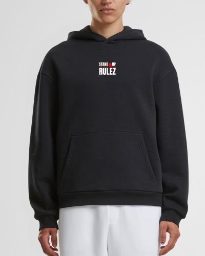 Stand Up Rulez felpa They Are Humans hooded Black