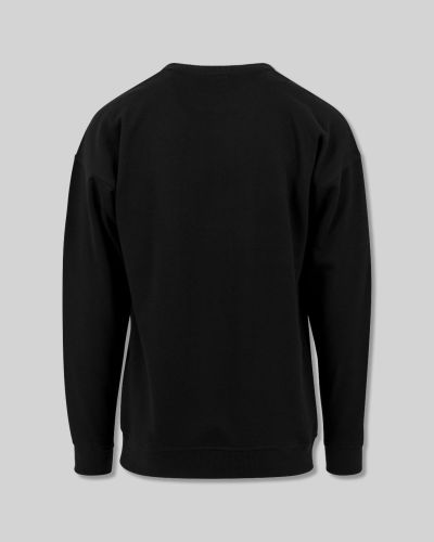 Stand Up Rulez felpa girocollo basic crewneck black