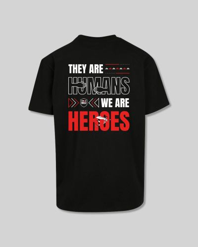 Stand Up Rulez t-shirt They Are Humans heavy oversize tee